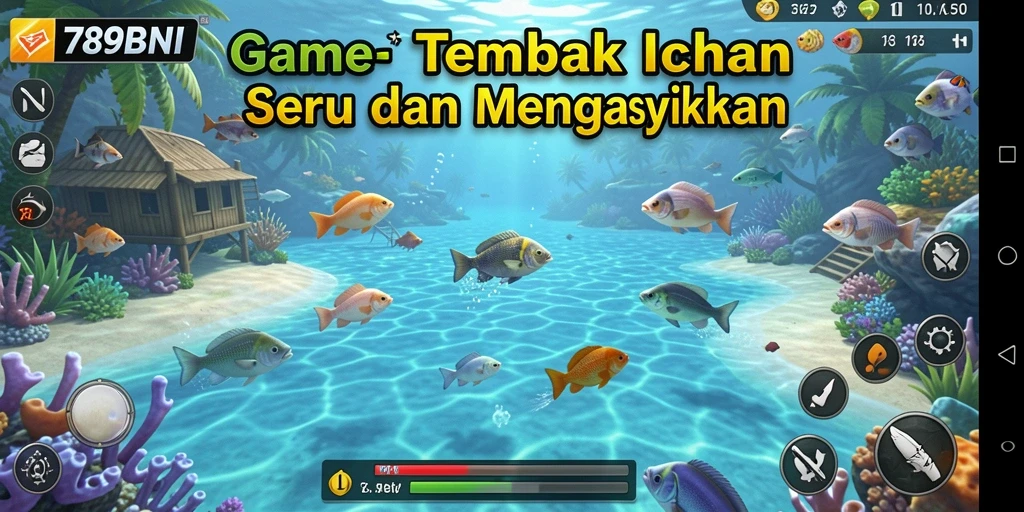 Gameplay seru menembak ikan di 789BNI.