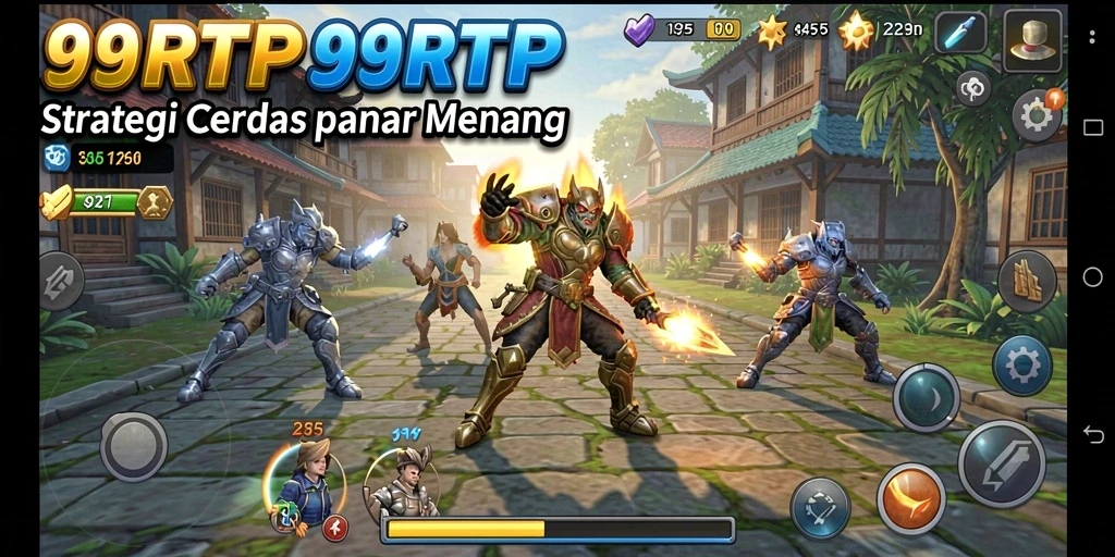 Tampilan gameplay 99RTP yang penuh strategi dan tantangan.