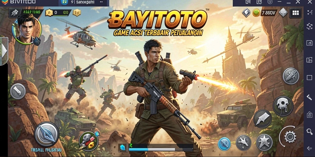 Tampilan gameplay BAYITOTO yang intens dan mendebarkan.