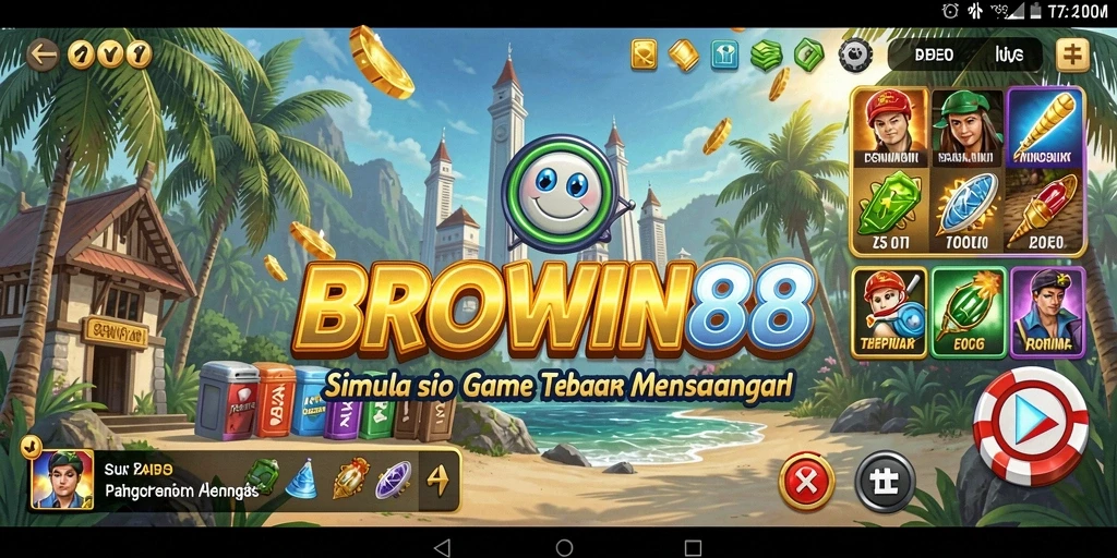 Tampilan gameplay BROWIN88 yang menarik dan interaktif.