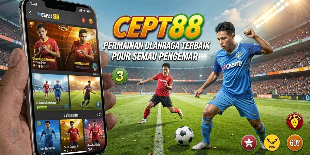 Tampilan menakjubkan dari gameplay seru dalam olahraga.