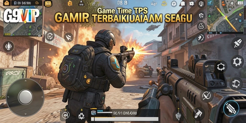 Gameplay G9VIP yang menampilkan pertarungan seru dan strategis.
