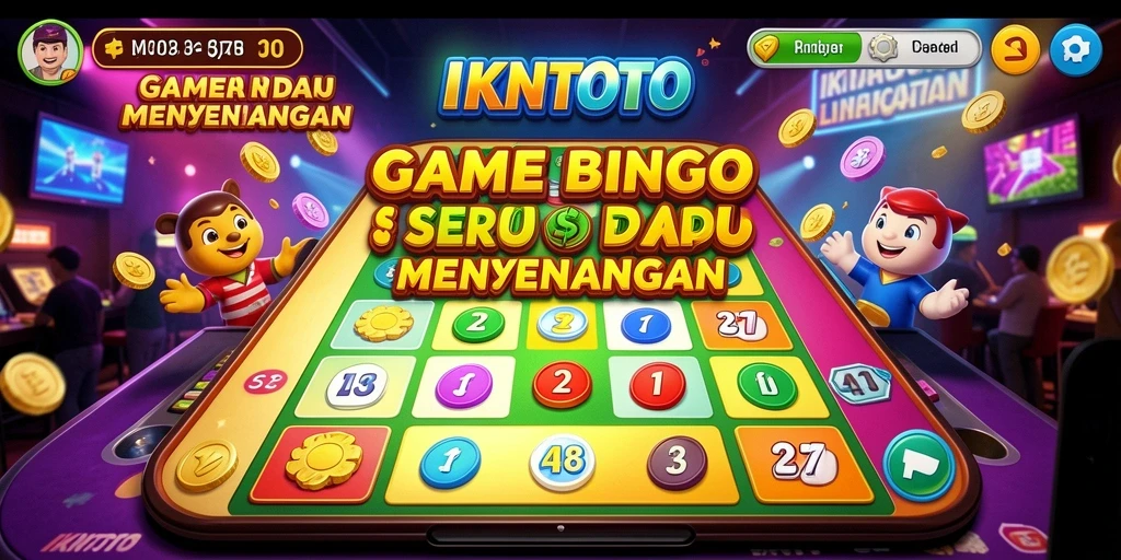 Screenshot gameplay <strong>IKNTOTO</strong> yang menampilkan suasana Bingo yang seru.