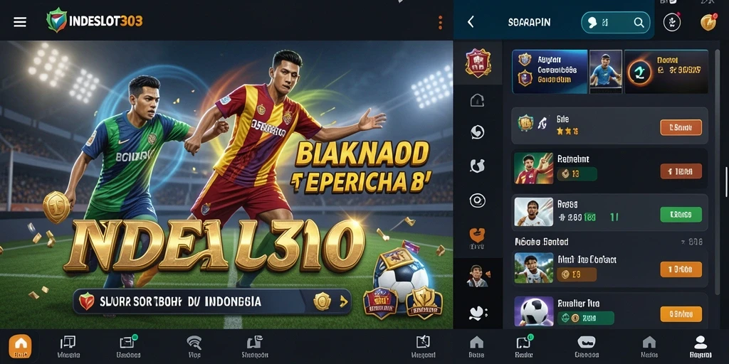 Tampilan menarik gameplay Sportsbook di INDESLOT303.