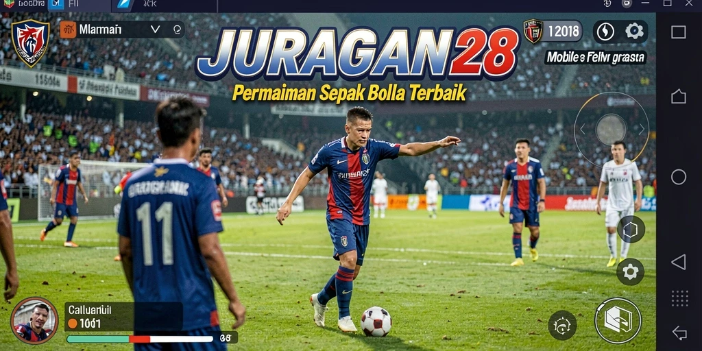Tampilan permainan <strong>JURAGAN28</strong> yang menarik dan menegangkan saat bertanding.