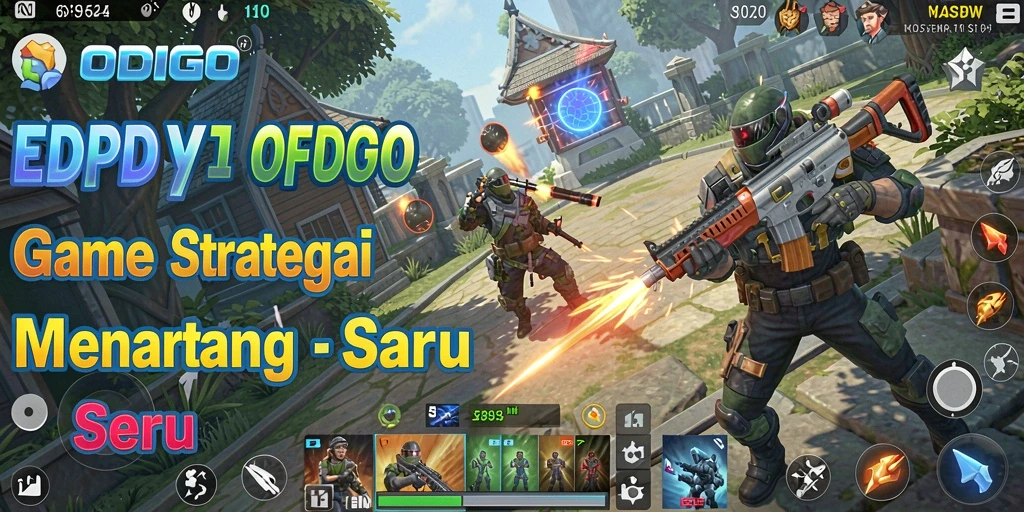 Tampilkan gameplay strategi seru di ODDIGO dengan fitur-fitur menarik.