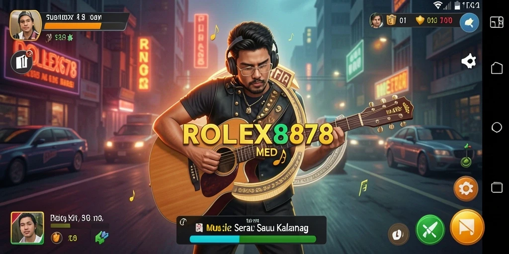 Screenshot utama <strong>ROLEX878</strong> menampilkan pengalaman gameplay yang seru dan interaktif.