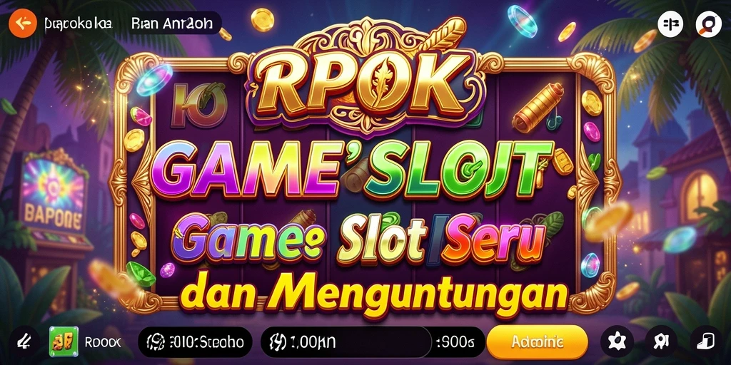 Gameplay menarik RPOK menampilkan warna-warni slot yang menggugah selera.