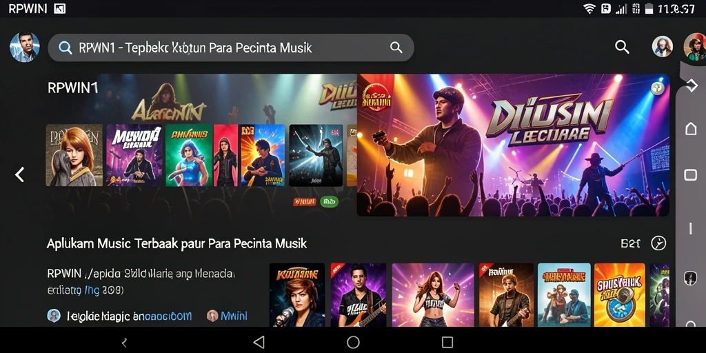 Screenshot gameplay yang menampilkan pengalaman musik interaktif yang menarik.