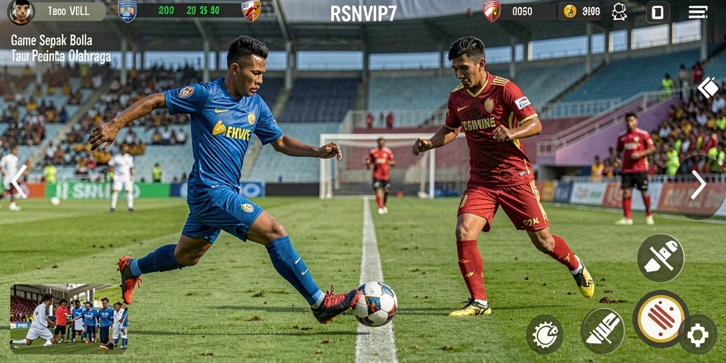 Tampilan gameplay yang menarik dan mendebarkan di RSNVIP7.