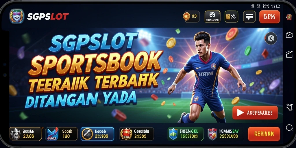 Tampilan menarik dari gameplay Sportsbook di SGPSLOT.