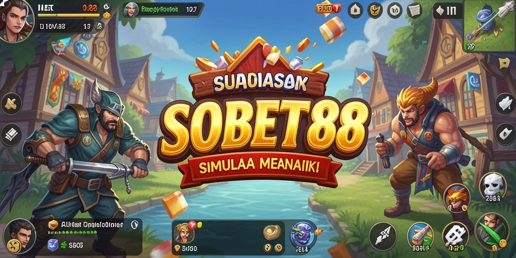 Tampilan gameplay SOBET88 yang menegangkan dan imersif.