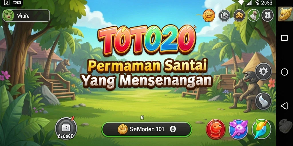 Screenshot gameplay TOTO20 yang menampilkan aksi seru dan grafis menarik.